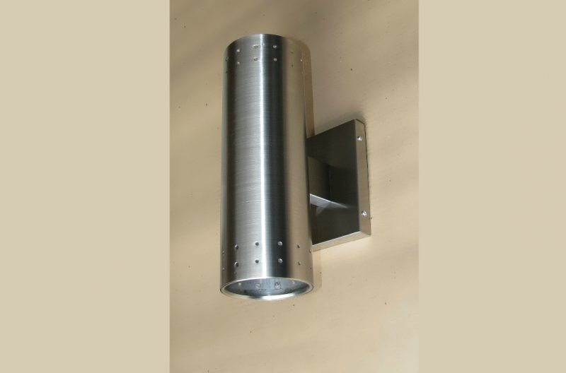 25. Aplique Pared Ref. C Acero Inox