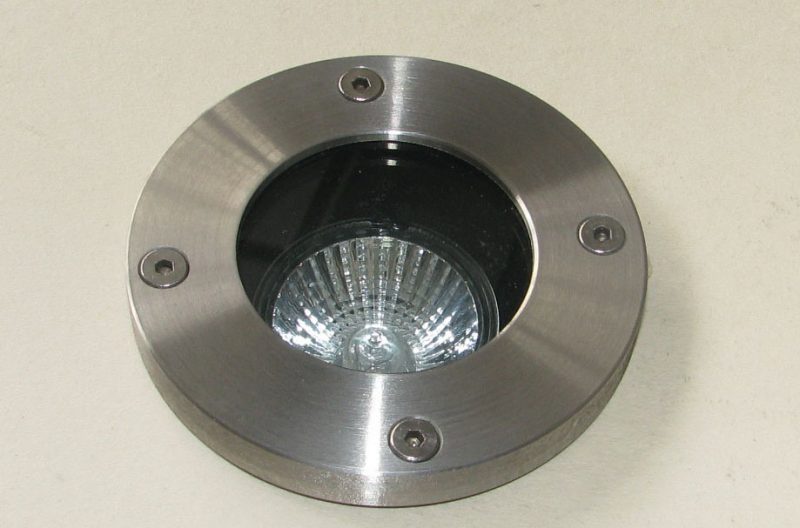 4. Bala piso Halo 4 Inox de Incrustar